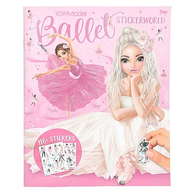 Topmodel Stickerworld stickerboek ballet.