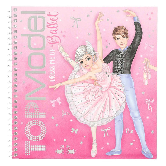 Topmodel Dress Me Up stickerboek ballet.